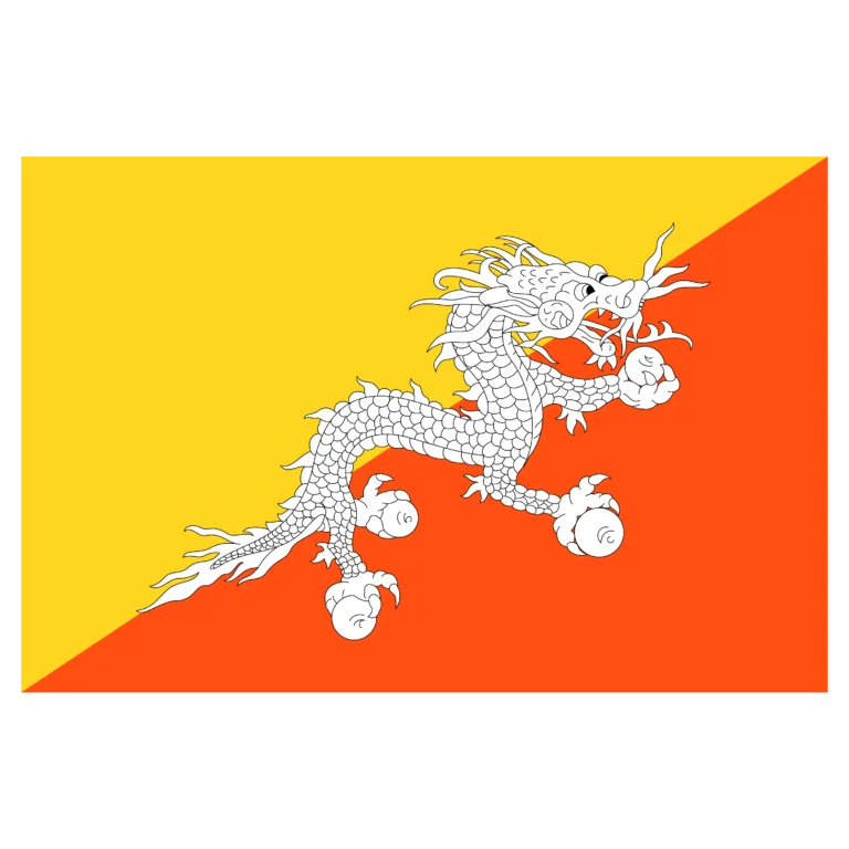 Stafford Affiliates Travel - The National Flag of Bhutan