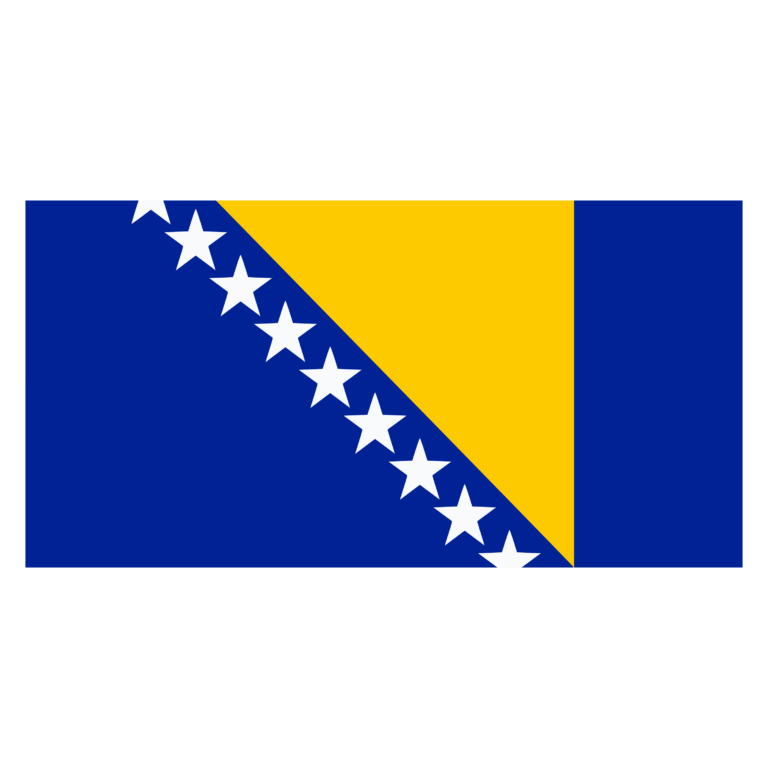 Stafford Affiliates Travel - The National Flag of Bosnia-and-Herzegovina