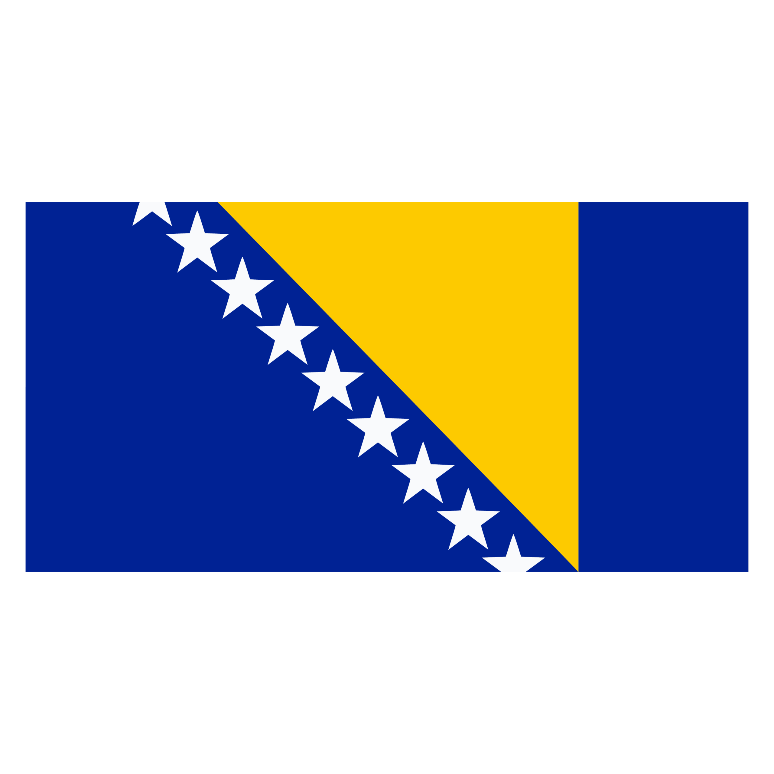 Stafford Affiliates Travel - The National Flag of Bosnia-and-Herzegovina