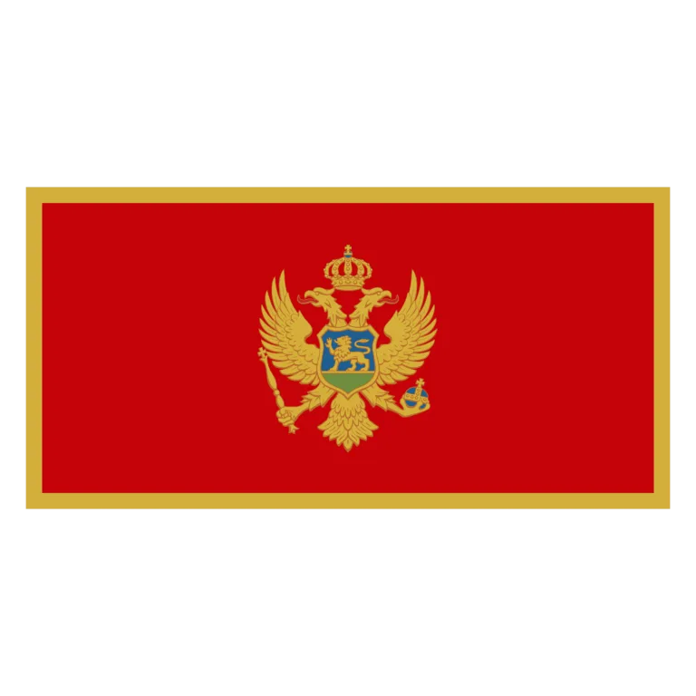 Stafford Affiliates Travel - The National Flag of Montenegro
