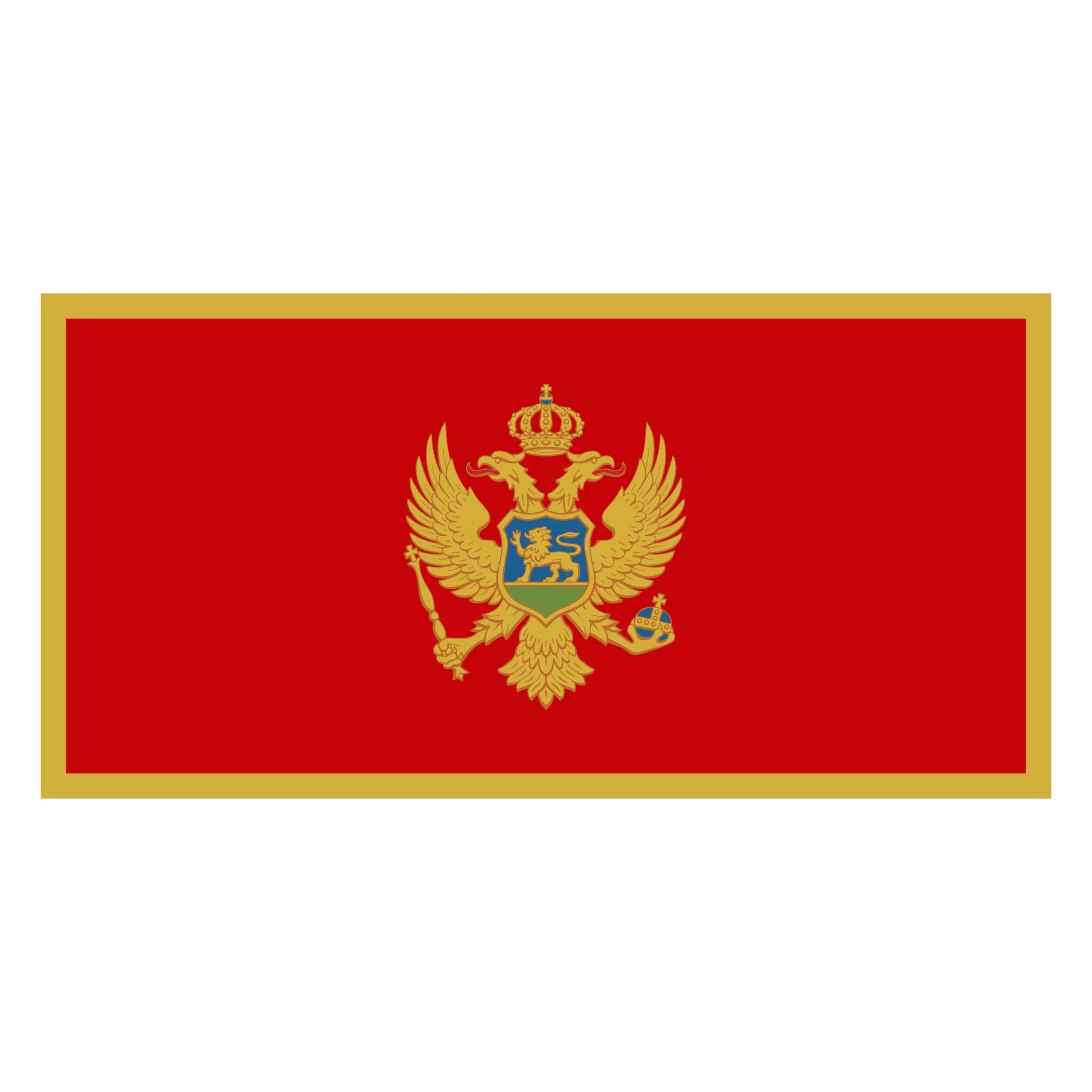 Stafford Affiliates Travel - The National Flag of Montenegro