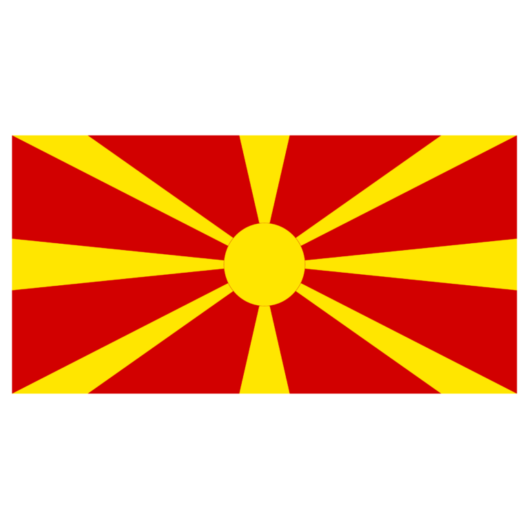 Stafford Affiliates Travel - The National Flag of North Macedonia