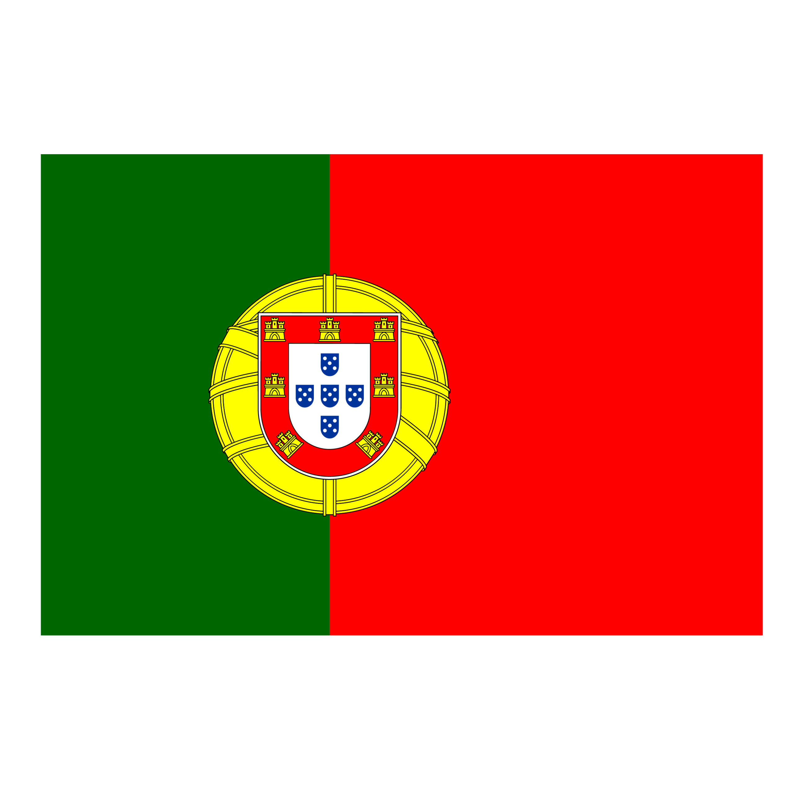 Stafford Affiliates Travel - The National Flag of Portugal