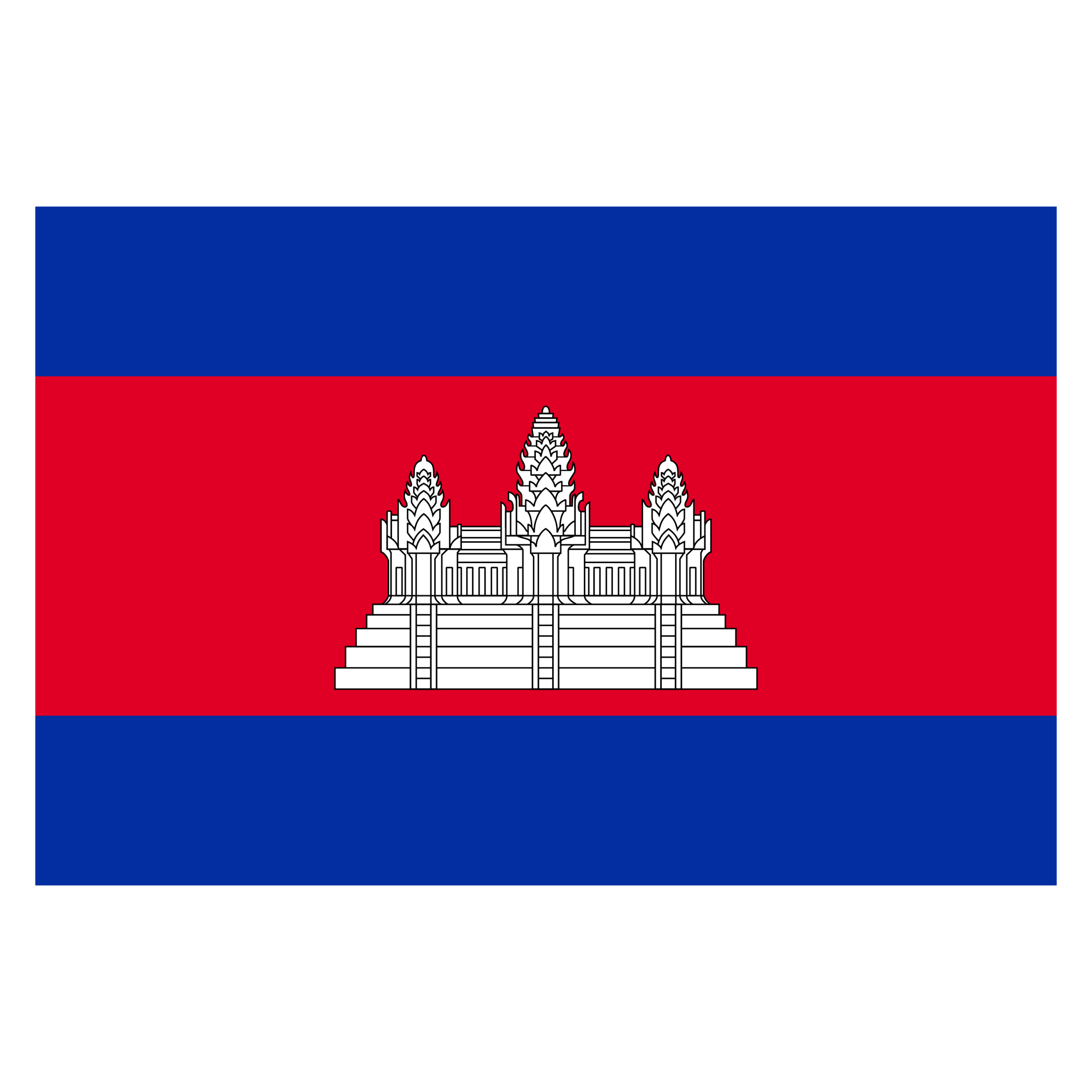Stafford Affiliates Travel - The national flag of Cambodia