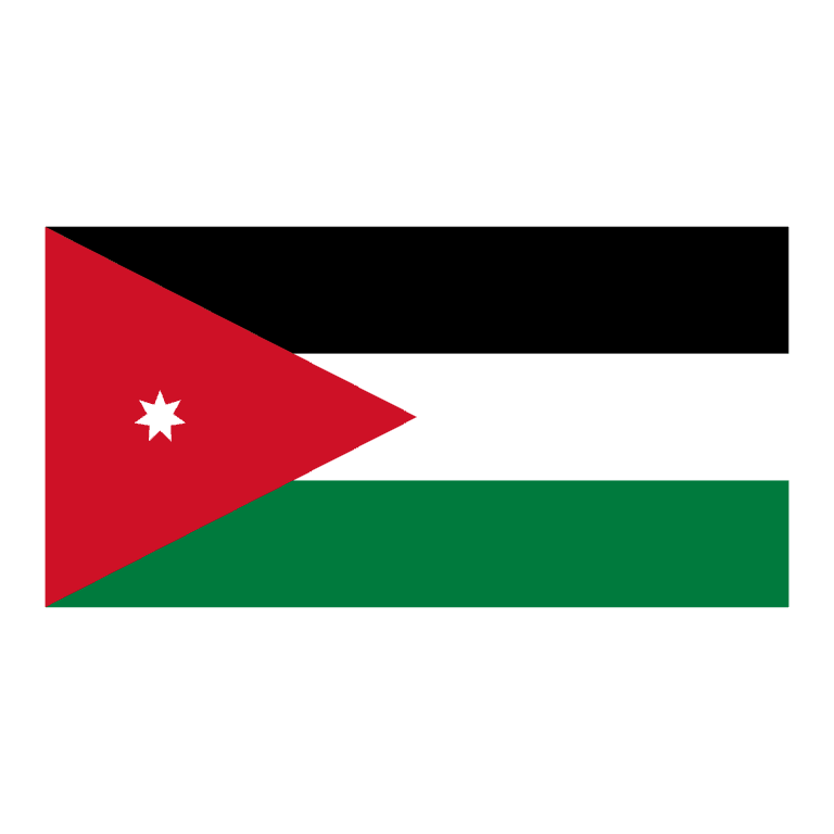 Stafford Affiliates Travel - The National Flag of Jordan