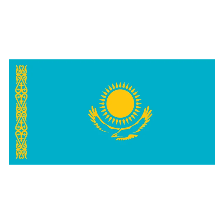 Stafford Affiliates Travel - The National Flag of Kazakhstan