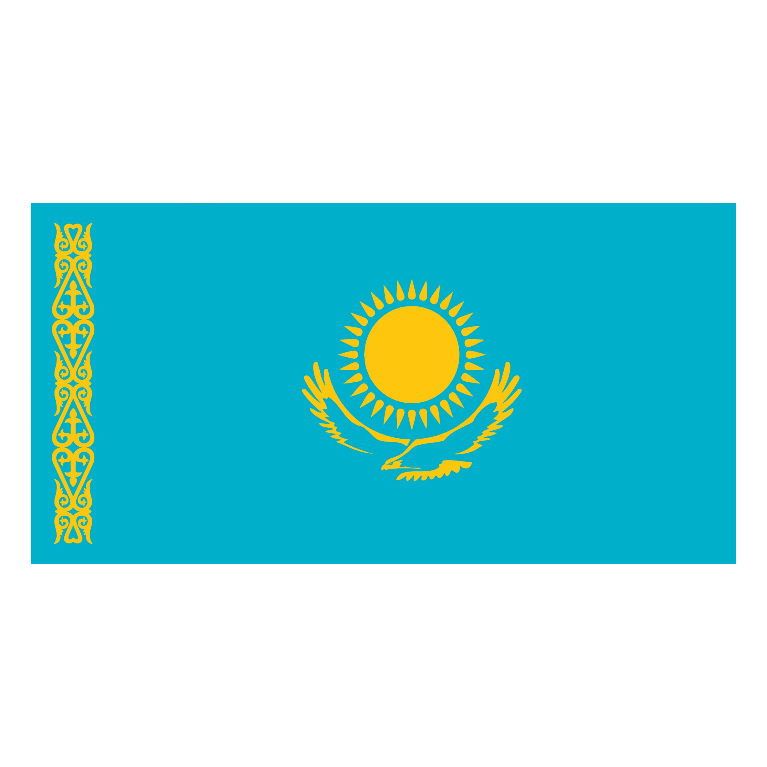 Stafford Affiliates Travel - The National Flag of Kazakhstan