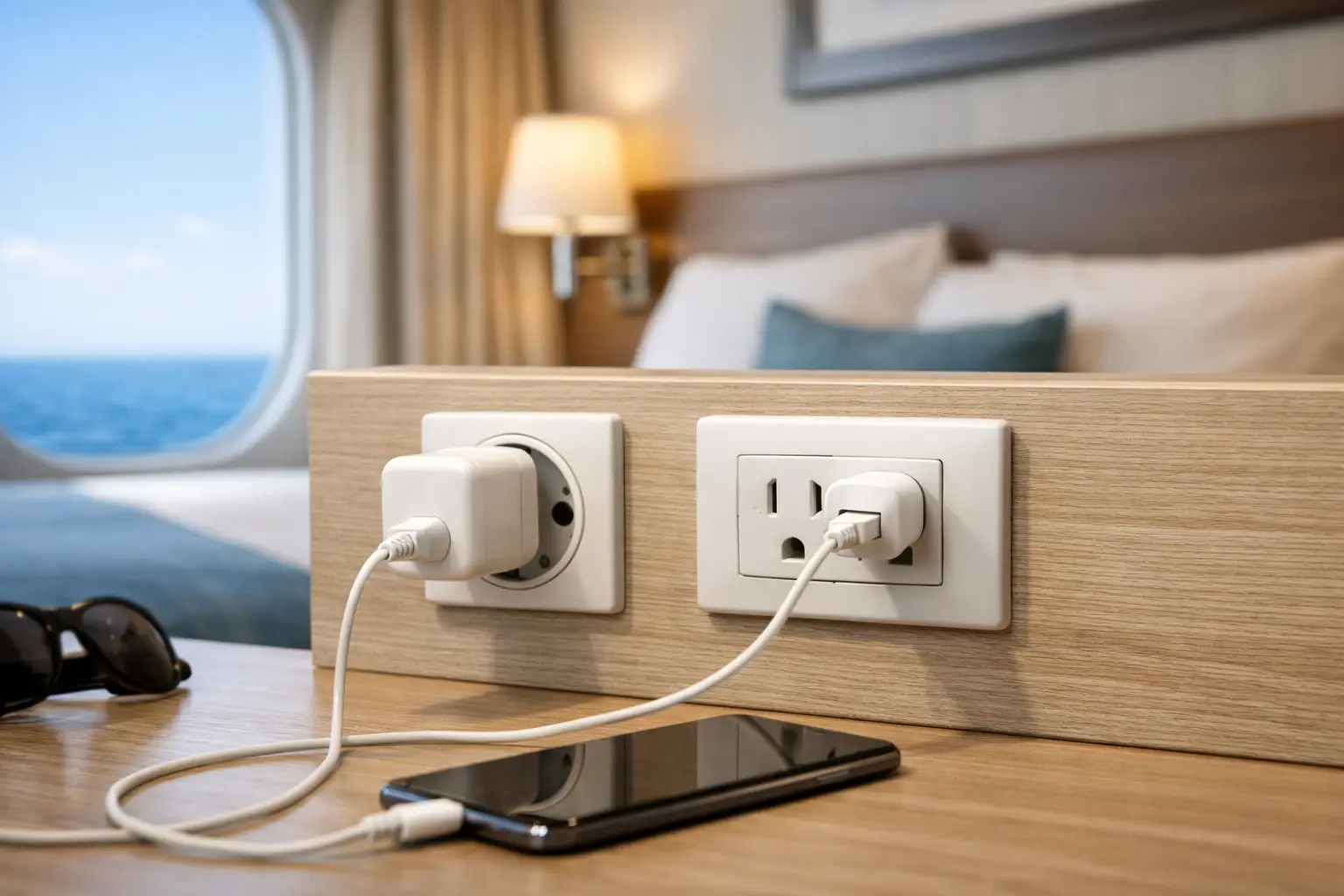What Power Sockets Does Sky Princess Have?