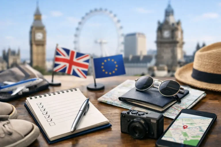 City Break Booking Checklist for UK Travellers