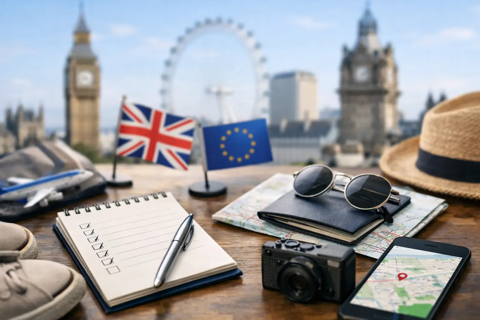 City Break Booking Checklist for UK Travellers